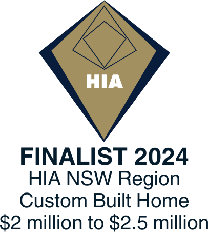 2024 HIA NSW Custom Built Home finalist